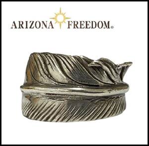 ARIZONA FREEDOM アリゾナフリーダム 太陽神 R-22a シルバー 925 全銀 50mm イーグル フェザー ピンキー リング 指輪 7号 ペンダント