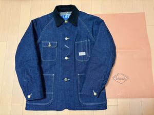 アットラストTIMEWORN CLOTHING 36サイズ邊見氏ATLAST カバーオールCOVERALL BLANKET LINEDブッチャープロダクツTALES OF TOMORROW 