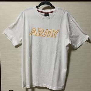 ALPHA INDUSTRIE (アルファインダストリーズ) - MEN 半袖Tシャツ アルファ ARMY アーミープリントTシャツ XLサイズ (タグ付き未使用品)