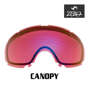 当店オリジナル オークリー キャノピー 交換レンズ OAKLEY ゴーグル スキー スノボ スノーゴーグル CANOPY ZERO製