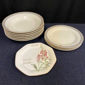 【美品】ノリタケ Noritake ivory china プレート 食器 洋食器 COUNTRY DIARY Collection 10点おまとめ J02