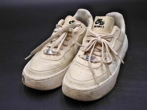 NIKE ナイキ DJ9946-200 AF 1 エア フォース スニーカー size24/アイボリー ■■ ☆ eed0 レディース