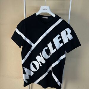 【美品】 MONCLER モンクレール半袖Tシャツ黒　M