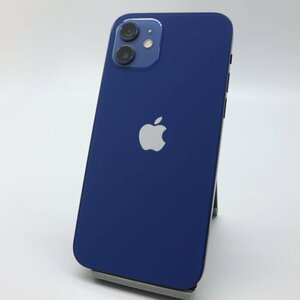 Apple iPhone12 128GB Blue A2402 MGHX3J/A バッテリ82% ■SIMフリー★Joshin8063【1円開始・送料無料】