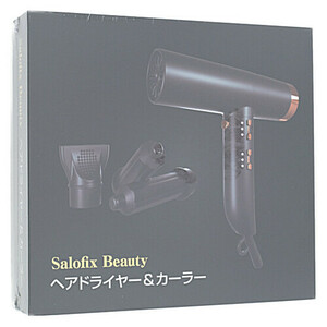 富士商 Salofix Beauty ヘアドライヤー＆カーラー F21202 ブラック [管理:1100048932]