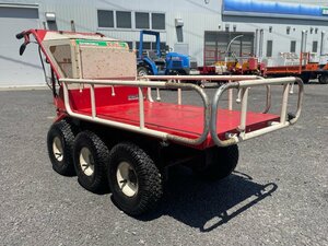 ◆【ヤフオク限定価格】香川県 中古 農機具 動作確認済み 四国製作所 運搬車 SL300 キャピー ガソリンエンジン リコイルスタート