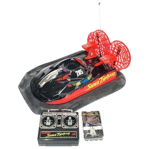 TAIYO R/C タイヨー スーパータイフーンホバークラフト 水陸両用 ラジオコントロール ラジコン 中古品EL-241212001