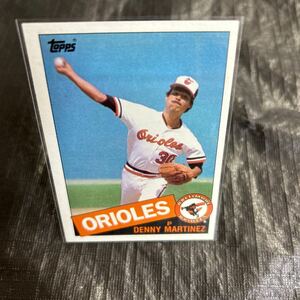 Topps 1985 Dennis Martinez Montreal Expos No.199