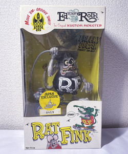 【未開封】ラットフィンク フィギュア 日本限定 シリアルナンバー 0819 / スケートボード スケボー エド ロス RAT FINK Ed ROTHE 