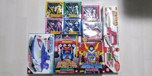 新品未開封〜中古美品！星獣戦隊 ギンガマン一式 10種セット 当時物　希少!　　　　　