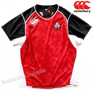 メンズ M◆未使用 カンタベリー ラグビー日本代表 支給品 ジャパン プラクティス Tシャツ 速乾 canterbury JAPAN RUGBY R30004JH