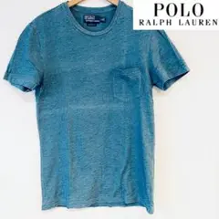 Polo  ポロ ラルフ ローレン インディゴ  クルーネック Tシャツ