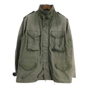 USA製 ALPHA INDUSTRIES アルファ インダストリーズ M-65 フィールドジャケット ミリタリー (メンズ LARGE REGULAR) 中古 古着 S4868