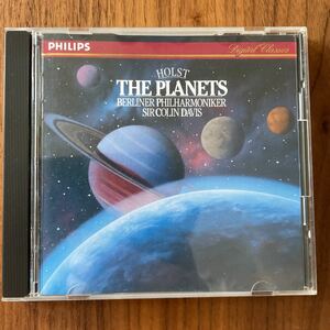 ホルスト／組曲「惑星」デイビス　ベルリン・フィル　中古CD帯付き