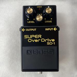 BOSS SUPER OverDrive SD-1 4Aギターエフェクター