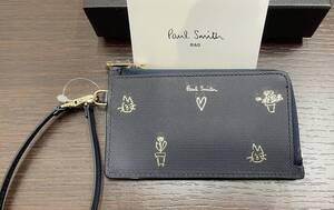 #7892 ★☆【新品未使用】Paul Smith ポールスミス　カードケース　パスケース　ネコ ☆★