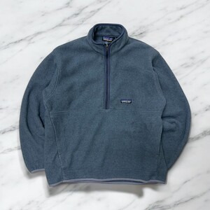 古着 MEXICO製 PATAGONIA SYNCHILLA JACKET GREY パタゴニア シンチラ フリース ジャケット【Vintage】