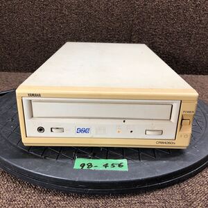 98-456 激安 レトロPC パーツ 外付け CD-R/RWドライブ YAMAHA CRW4260tx SCSI 通電のみ確認 ジャンク