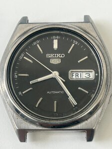 【BEF2591】1円～ SEIKO セイコー ファイブ 5 デイデイト 7S26-8760 ラウンド 自動巻き メンズ 腕時計 本体のみ 動作確認不可 ジャンク