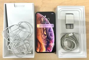 Apple iPhone Xs　256GB　SIMフリー 　バッテリー80％　NTE22J/A ゴールド