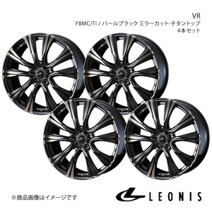 LEONIS/VR アコード CL7/CL8/CL9 アルミホイール4本セット【16×6.5J 5-114.3 INSET52 PBMC/TI】0041234×4