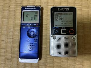 OLYMPUS Voice-Trek OP-10 Panasonic ICレコーダー RR-XS360 現品