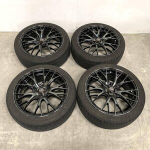 WEDS SA-20R ホイール&ラジアルタイヤ 17x7J PCD100 4穴 OFF++43○現状品