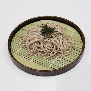 丸 そば皿 竹ス付き 木製 漆器 そばざる 蕎麦 皿 ざるそば うどん 皿 麺皿 そば