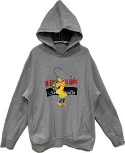 ＊アベイシングエイプ A BATHING APE 釣り スウェット プルオーバーパーカー フーディー XL　　　　　　BJBE.JA