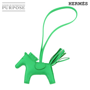 未使用 展示品 エルメス HERMES ロデオ PM バッグ チャーム アニューミロ ヴェールコミック B刻印 Rodeo PM 90240358