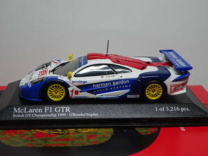 1/43 MINICHAMPS マクラーレン McLaren F1 GTR British GTC ‘99