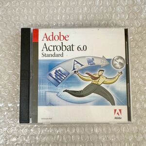* 未使用未開封 Adobe Acrobat 6.0 Standard アクロバット PDF作成 編集 ライセンスキー付き Windows版 日本語