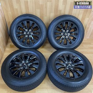 新車外し! 美品! トライトン GSR 純正 18インチ 7.5J +46 6H 139 & YH G94 265/60R18 110H 4本セット トライトン パジェロ 等 ミツビシ 004