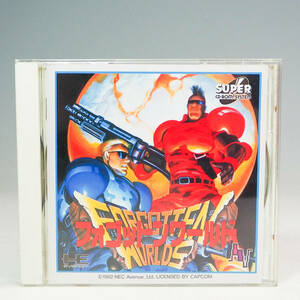 PC Engine PCエンジン SUPER CD-ROM2 FORGOTTEN WORLDS フォゴットンワールド NAPR-1025 NECアベニュー シューティング K5657