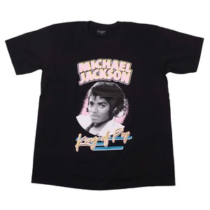 bw3●新品 黒 XLサイズ●マイケルジャクソン MICHAEL JACKSON 半袖Tシャツ//バンドTシャツ ロックTシャツ パンク メタル