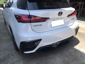 レクサス CT CT200h ZWA10型 リアアンダースポイラー2011-2018 F SPORT 未塗装品 