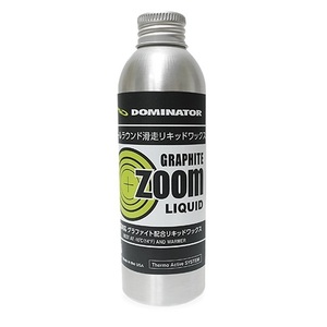 DOMINATOR　ZOOM GRAPHITE LIQUID（対応雪温:0℃〜-10℃)　100ｍｌ　Noフッ素・液体滑走ワックス　定価¥4180