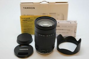 ■ほぼ新品■ TAMRON 18-400mm F3.5-6.3 DiII VC HLD キヤノン用 B028E ＊23514