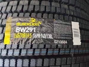 265/70R19.5-16PR 140/138L BW291★即納★即決★新品★トラックタイヤ　スタッドレスタイヤ★スノータイヤ★BLACKLION ブラックライオン