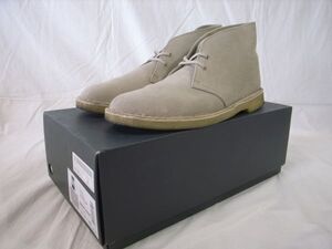 ●UK9 27cm クラークス オリジナル デザートブーツ サンドベージュ CLARKS チャッカブーツ ブーツ スエード b