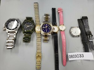 0603C33　腕時計　ジャンク品　おまとめ7点　SEIKOセイコーCITIZEN　など