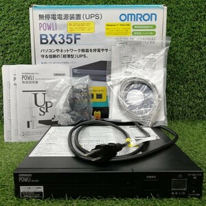 中古美品 OMRON オムロン 350VA 210W 無停電電源装置 (UPS) 常時商用給電 BX35F