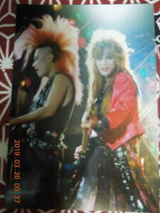 TAIJI PATA 写真 ブロマイド ① / X JAPAN