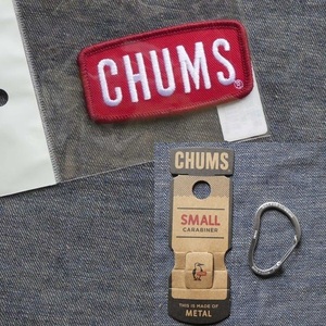 2点セット CHUMS ワッペン カラビナS CH62-1471 CH61-0121 S 未使用