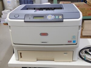 引き取りのみ OKI b820n モノクロレーザープリンター 沖データ LEDプリンター モノクロプリンター 印刷機 