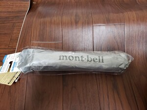 【新品】未使用 mont-bell モンベル サンブロックアンブレラ 55 日傘 UV ライトグレー SV 晴雨兼雨 軽量:200g 骨長:55cm タグ付き 取説　