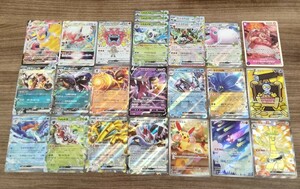 ポケモンカード　ポケモンカードゲーム　ワンピースカード　まとめ売り　レアカード　RR RRR　AR　SR など　24枚