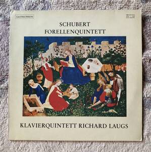 LP-Aug / 独 SASTRUPHON / Klavierquintett Richard Laugs / SCHUBERT_Forellen Quintett