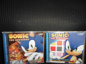 CD■SONIC ソニック ザ・ヘッジホッグ TRUE BLUE&TRUE COLORS THE BEST OF SONIC THE HEDGEHOG Part.1&2■２枚セット