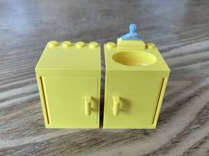 LEGO レゴ　 ★　ベルビル　シンクセット(黄色)　★　美品